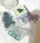 Turmalinas paraíba=102.5ct +Esmeraldas=40ct /+70,5ct outras