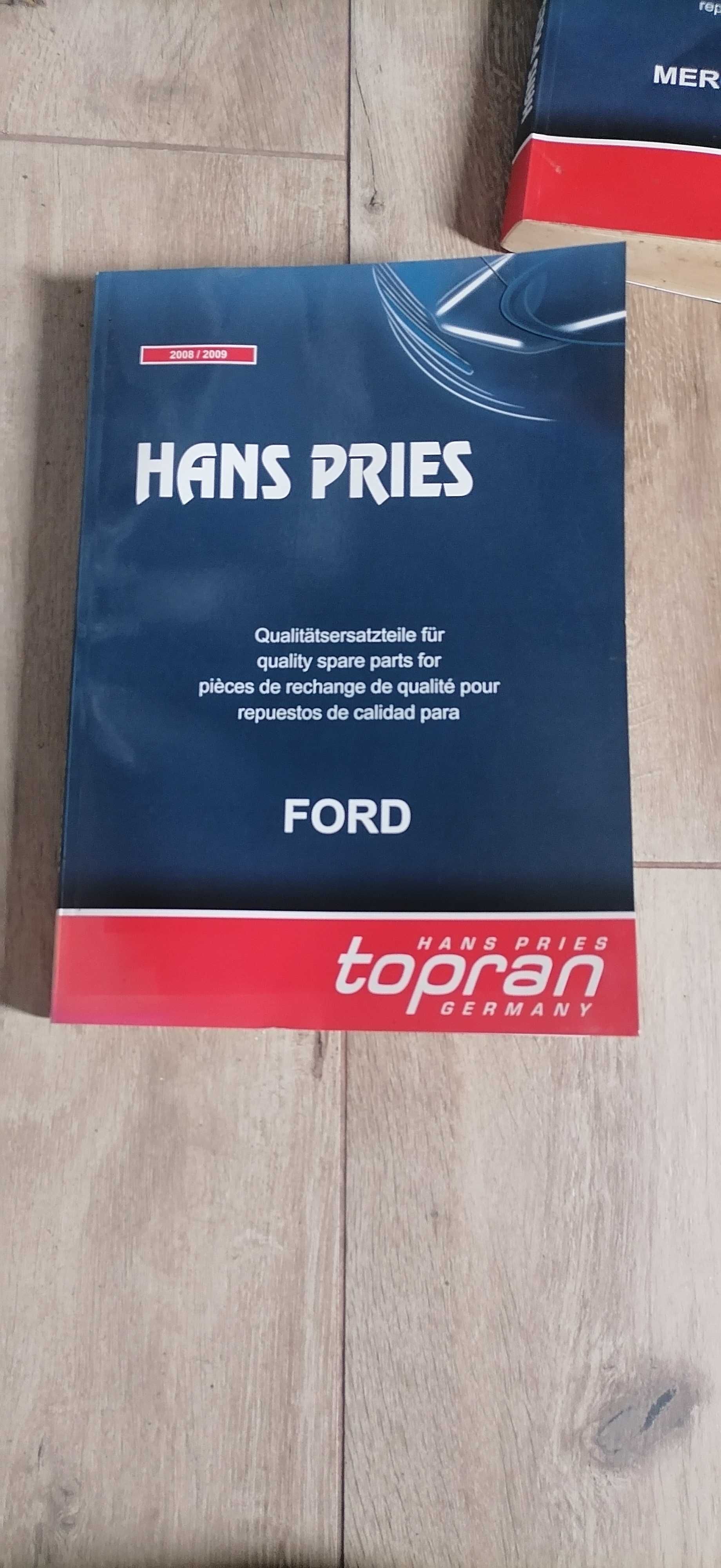 Katalog części Ford Escort Scorpio Fiesta Hans pries topran