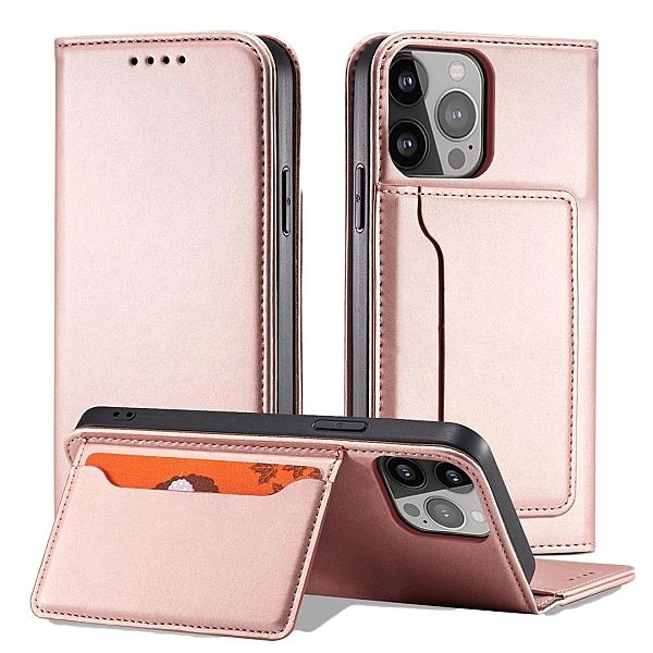 Etui Card Braders Case do iPhone 13 Pro Max różowy