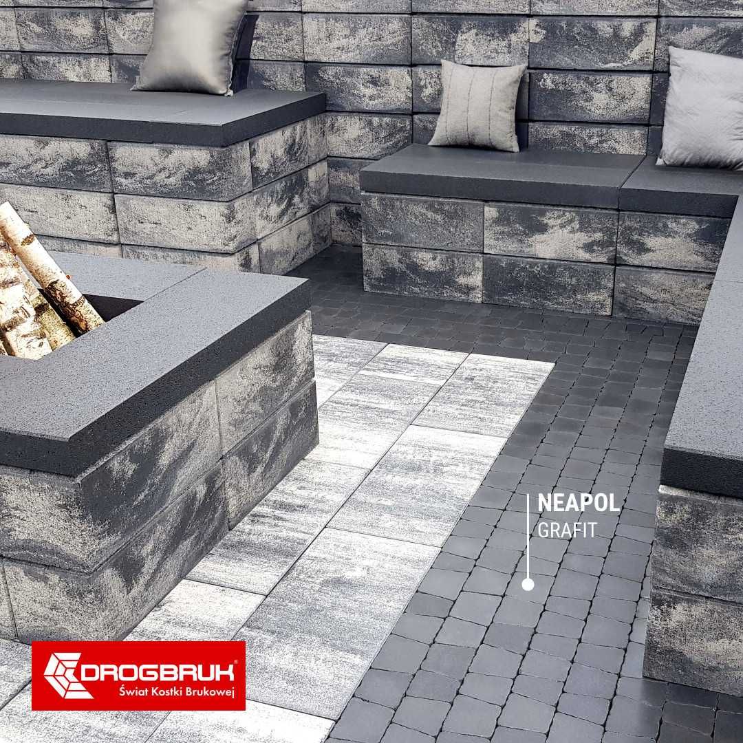 Kostka brukowa NEAPOL DROGBRUK do łuków, okręgów na chodnik, podjazd