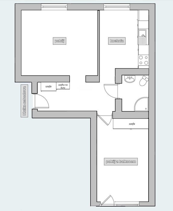 Ustawne mieszkanie po remoncie, 2 pokoje
