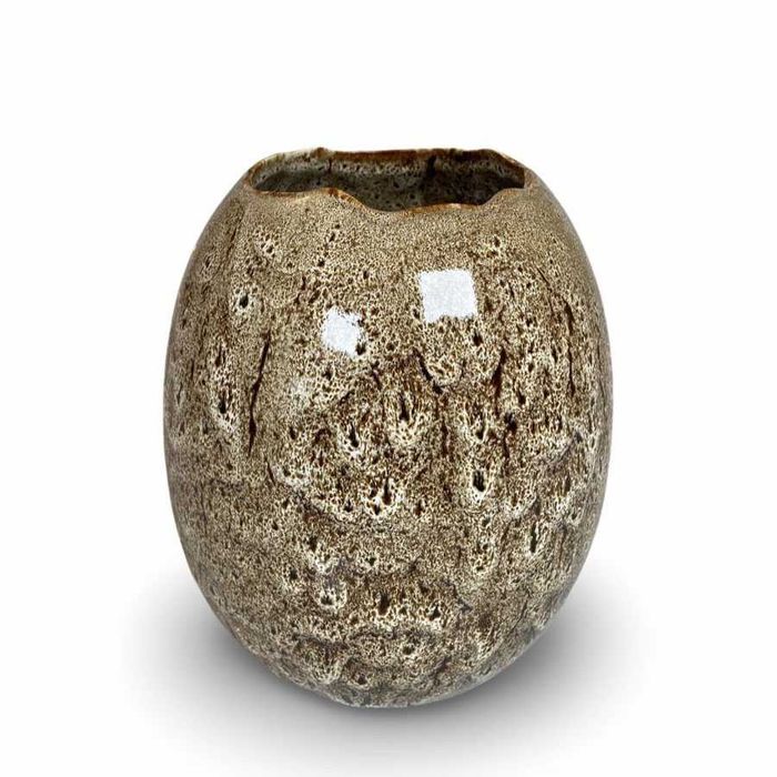 Donica osłonka Wazon JAJKO duży wys. 21,5cm. 814950