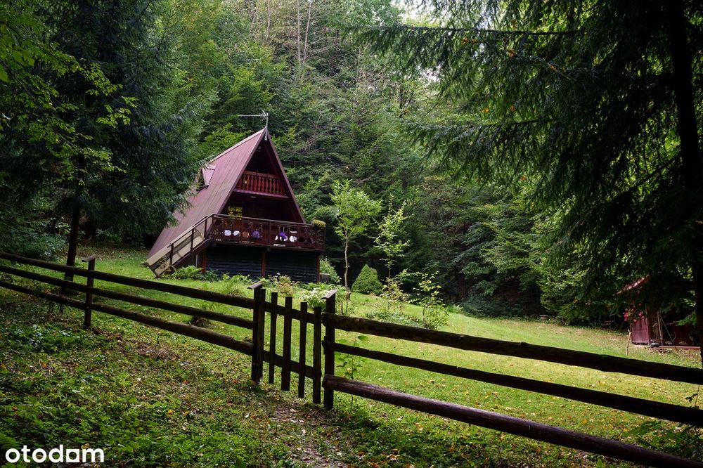 Klimatyczny Domek Letniskowy drewniany z poddaszem 30m2