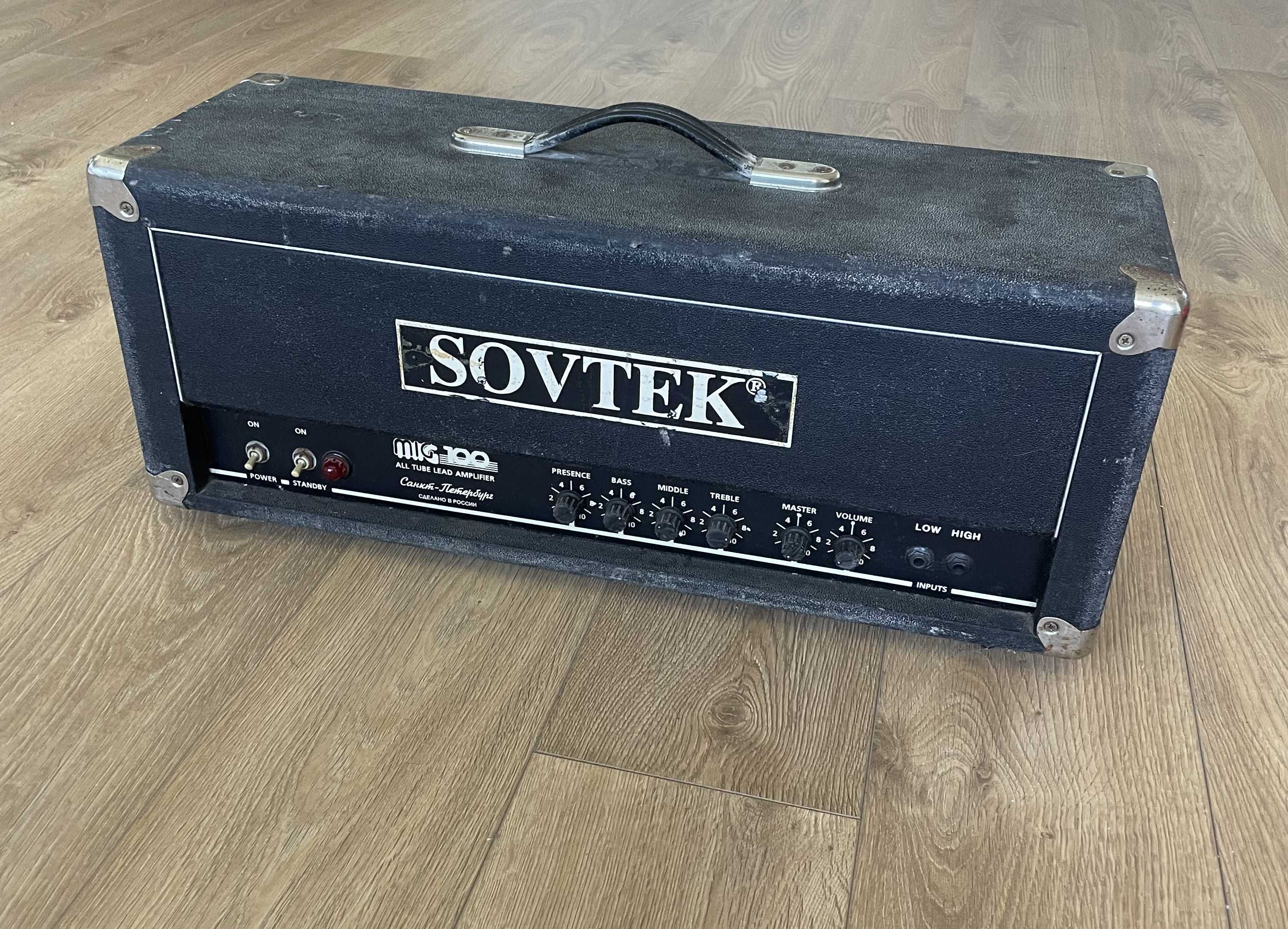 Cabeça de Amplificador Guitarra Elétrica SOVTEK MIG100