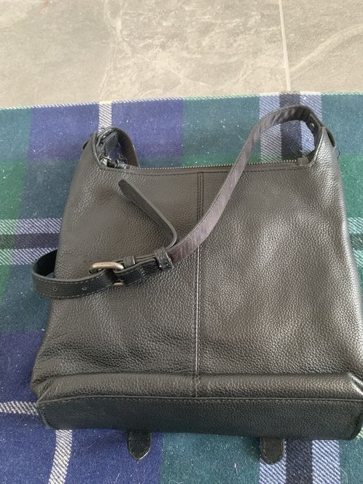 Шкіряна сумка. Нова. Чорного кольору.