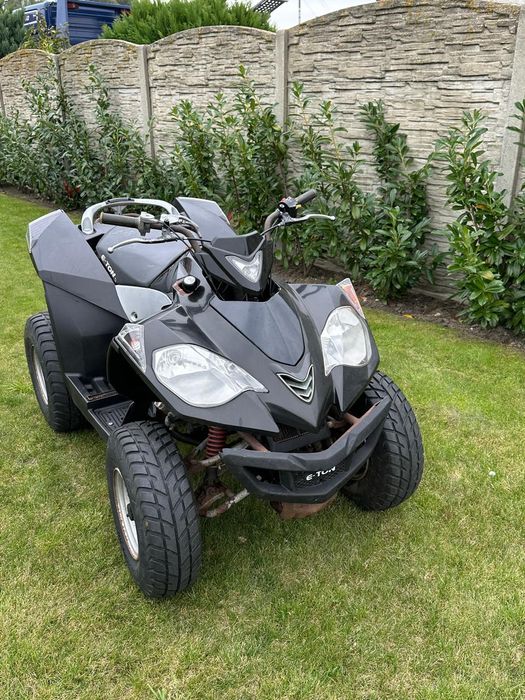 Quad E-ton 250 L7e z papierami