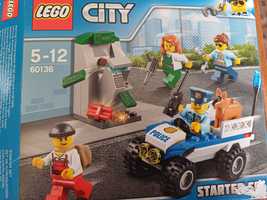 LEGO CITY 60136 - Policja, zestaw startowy