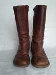 Sprzedam Dr Martens 10491 Mid Calf Leather Biker Zip Boots Brown