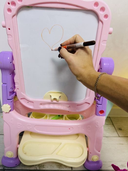 Мольберт / стіл для ліпленя / нічний стіл для малюванч