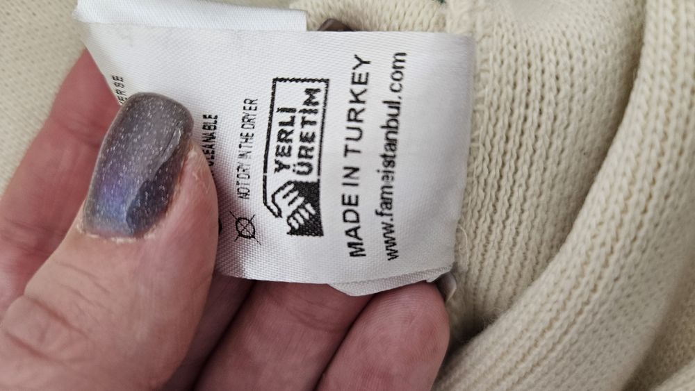 Стильна кофта в смужку, світер оверсайз