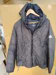 Sweter Jacob K.M. the origin, markowy XL, 50% wełna, kurtka Adidas L
