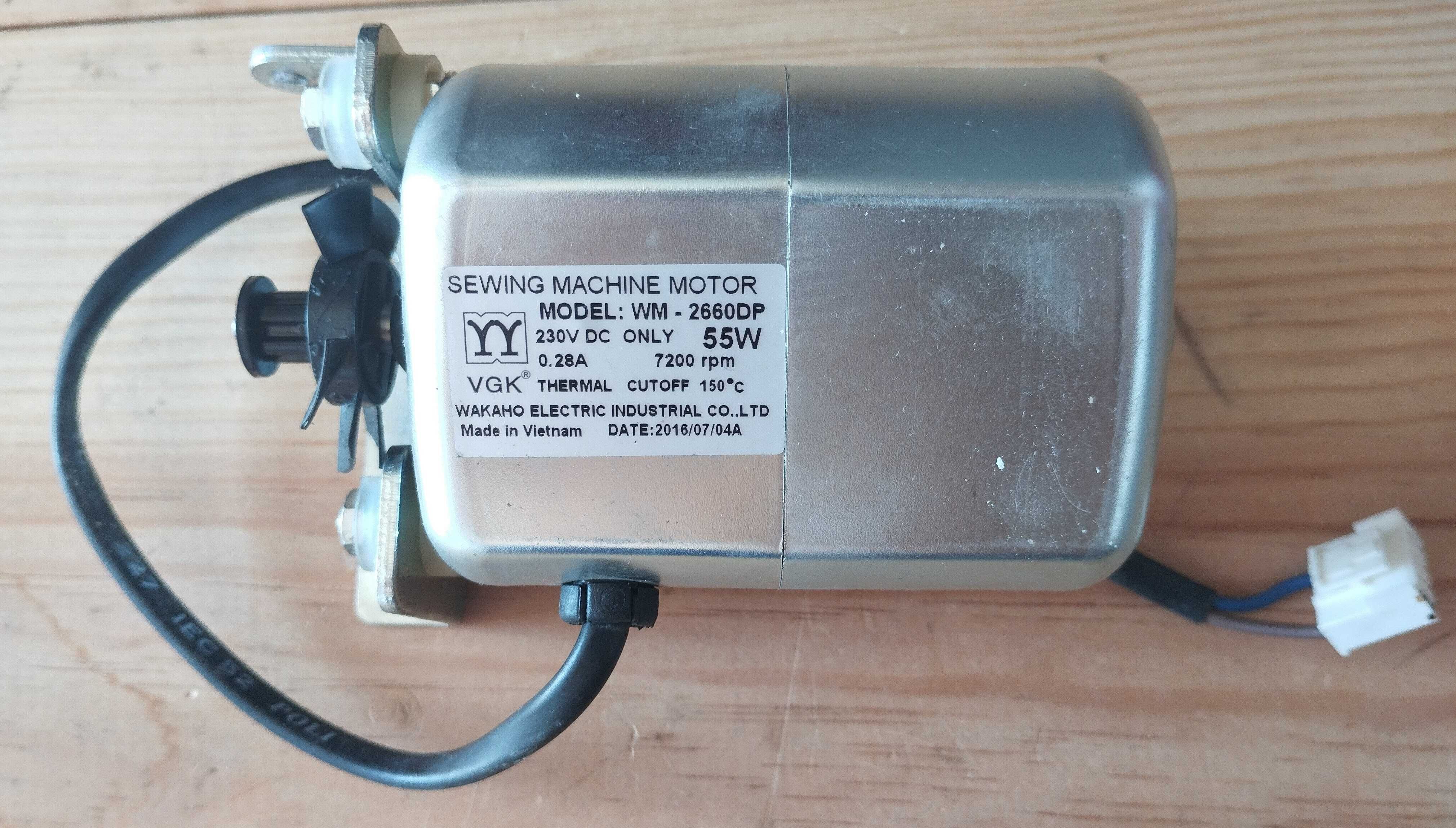 Motor maquina costura WM-2660DP 230VDC 55W