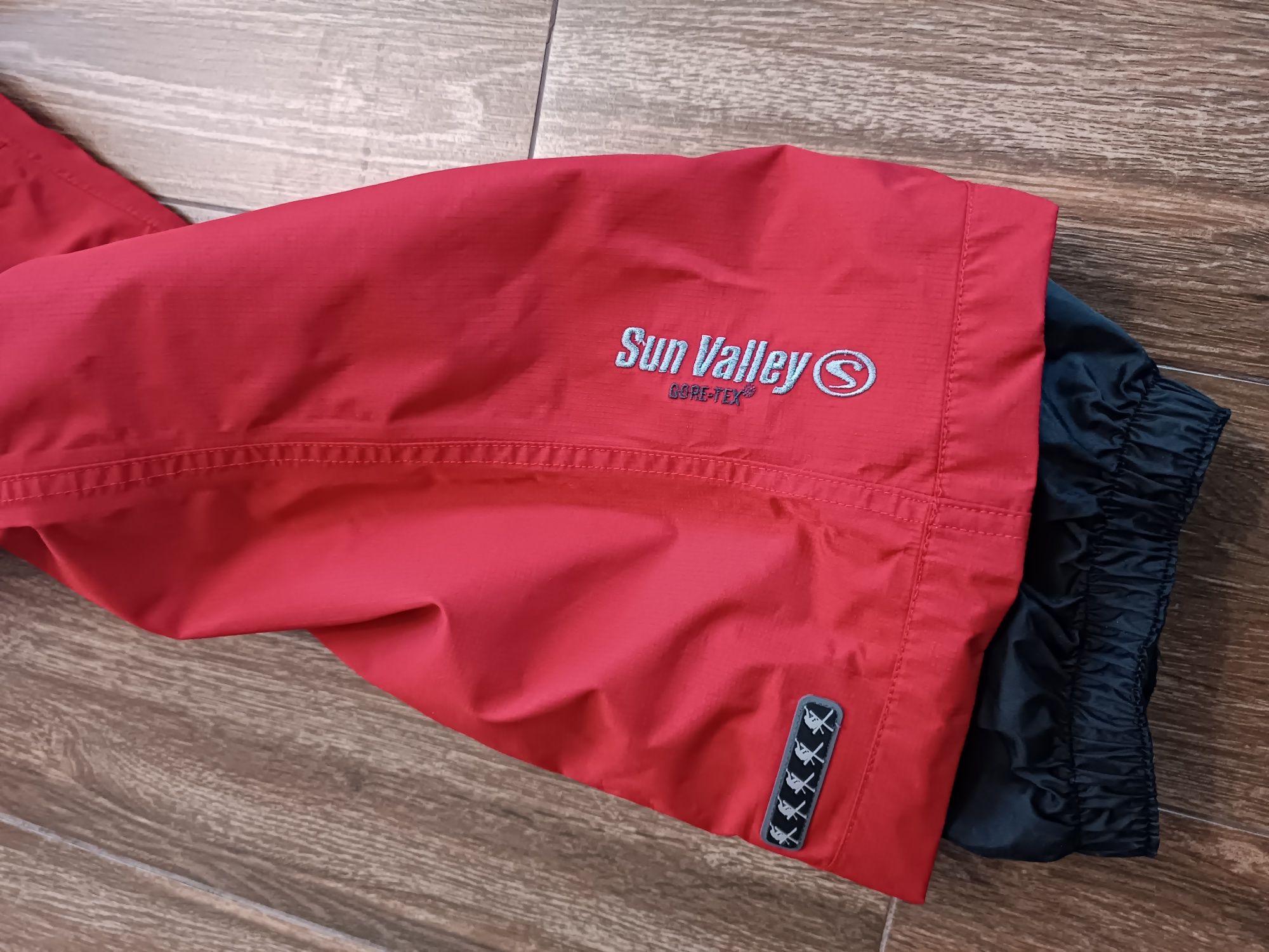 Sun valley L spodnie narciarskie Gore tex czerwone