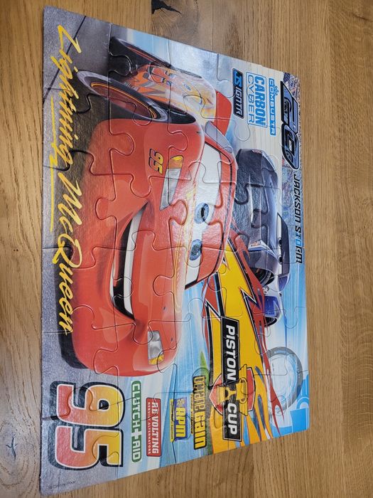 Puzzle Zygzak McQueen 30 elementów