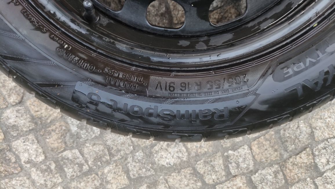 Pneu chuva c/jante 205/55 R16