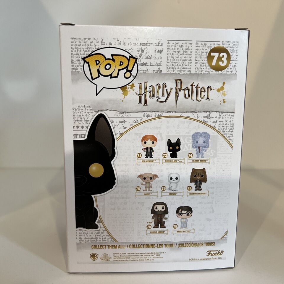 Funko Pop Harry Potter Sirius Black Гаррі Поттер Сіріус Блек (пес)