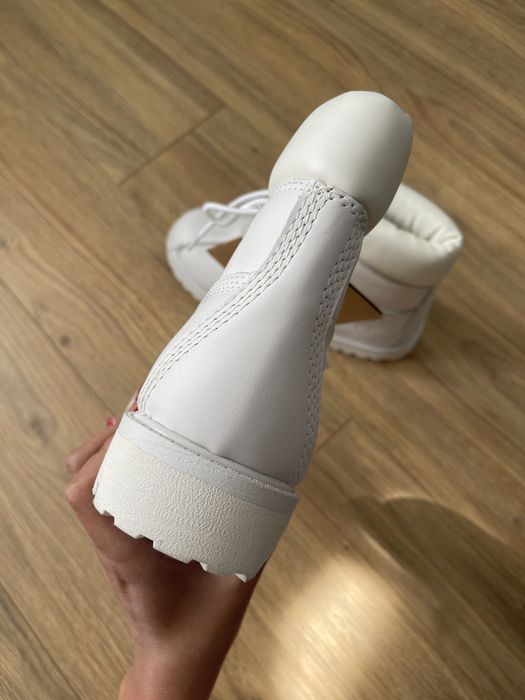 РОЗПРОДАЖ СКЛАДУ !!! Timberland white boots original. Оригінал