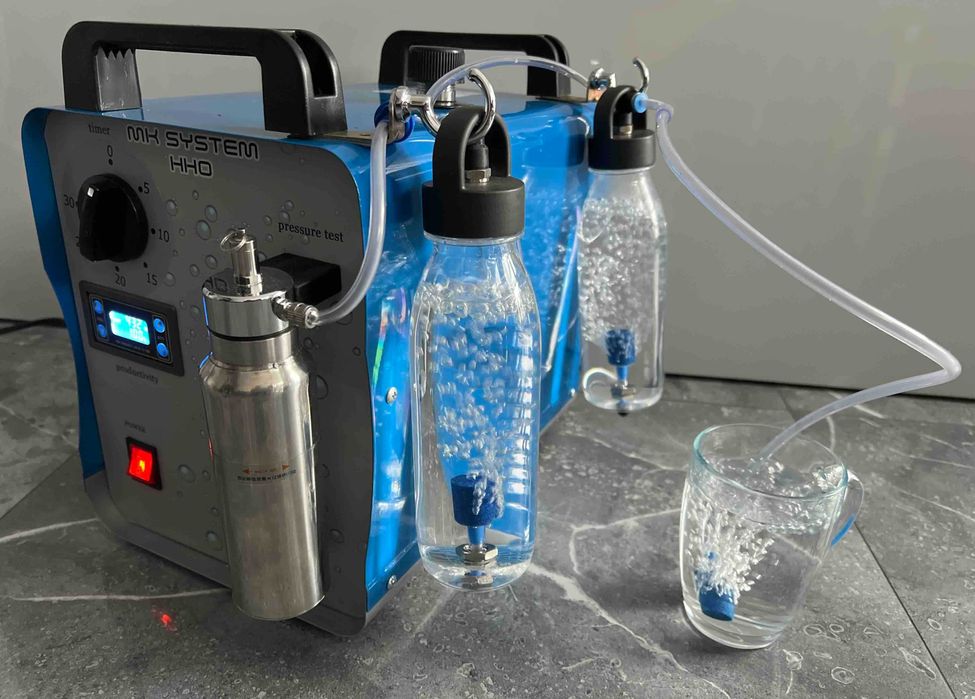 Generator Wodoru i Tlenu do oddychania HHO oraz wodorowania wody REDOX
