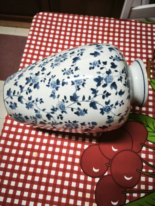 Peças porcelana azuis