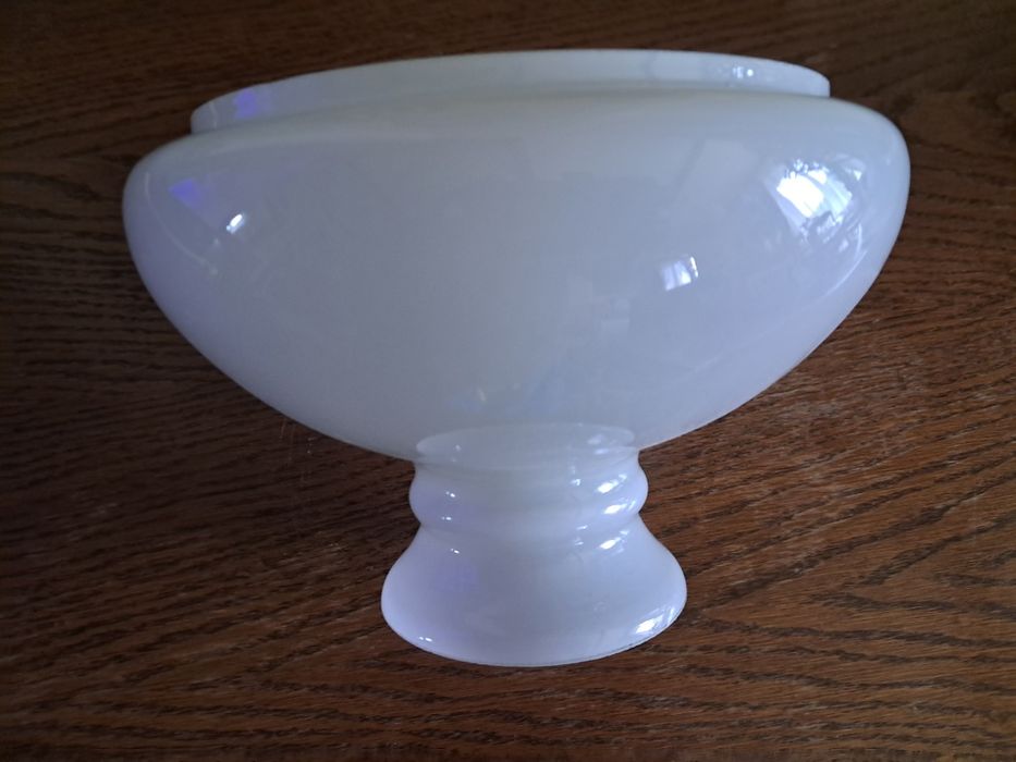 Скляний плафон до настільної лампи