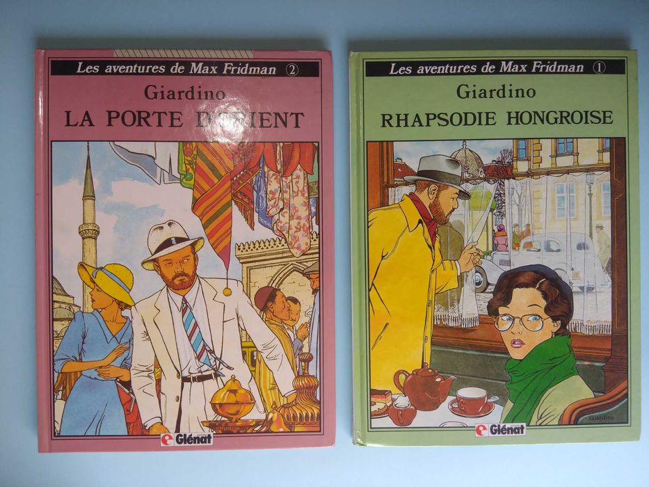 GIARDINO - Les Aventures de Max Fridman Vol. 1 e 2 - Ed. Glénat