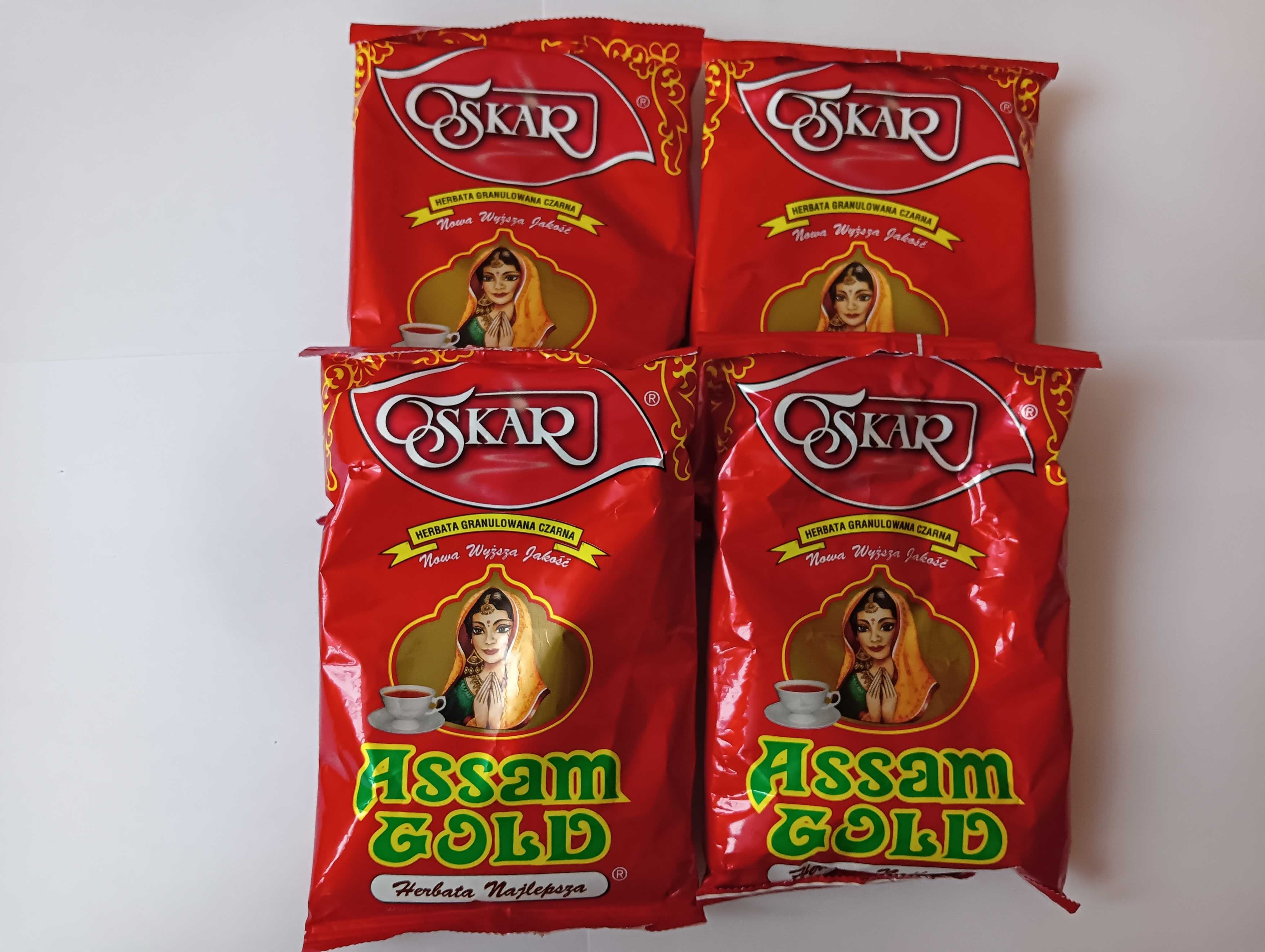 Oskar Gold Assam Herbata Granulowana Czarna 80g / 4 opak.