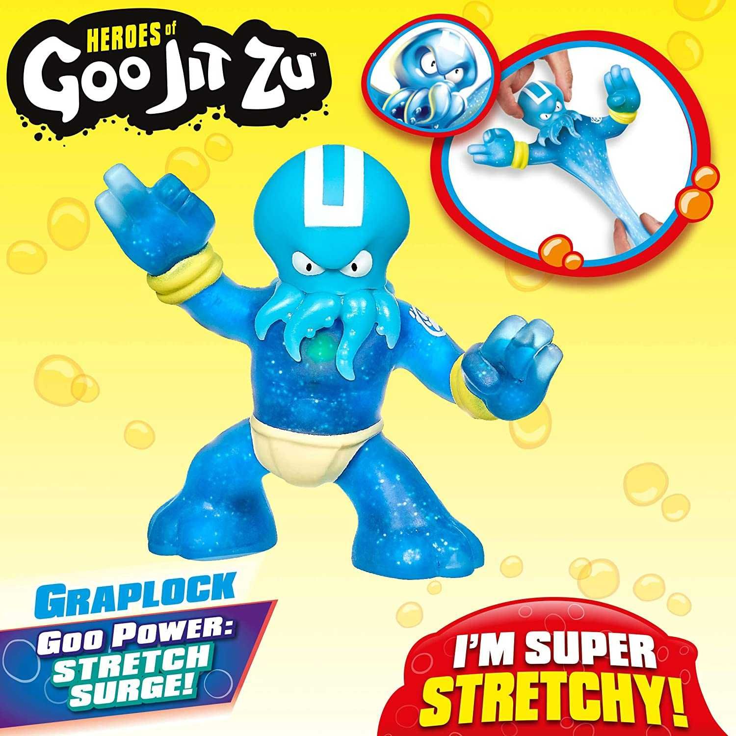 Оригінал Goo Jit Zu Graplock The Octopus Гуджітсу Восьминіг Гідро