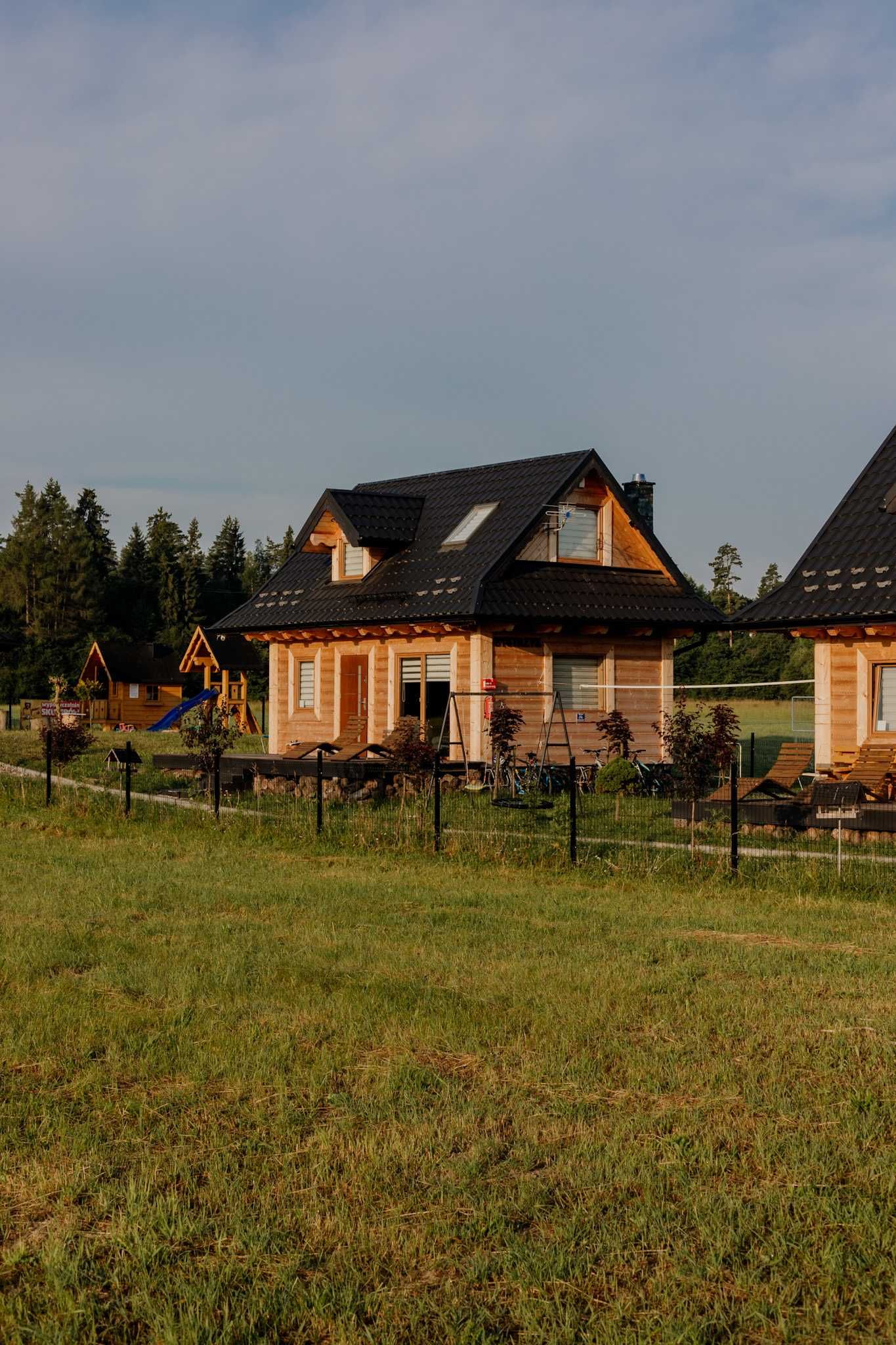 Nocleg Wynajmę Domek Drewniany w Górach Jezioro,Las,Jacuzi,Sauna,Velo!