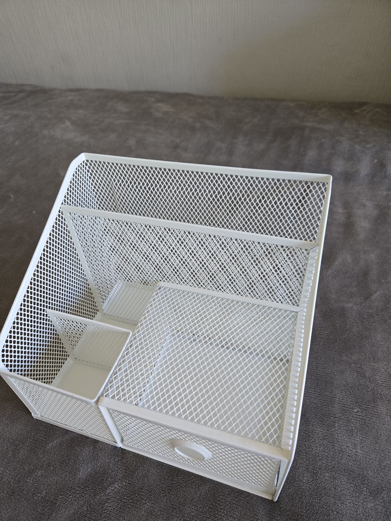 Organizer na biurko IKEA Drönjöns metalowy Jak NOWY