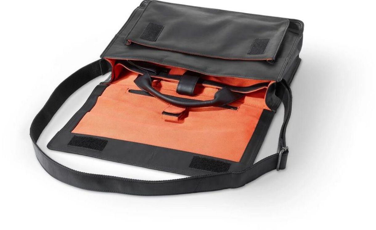 Nowa sakwa na rower / torba na ramię Stromer Bern - skórzana na laptop