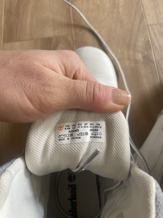 Timberland białe śniegowce rozm. 37.5