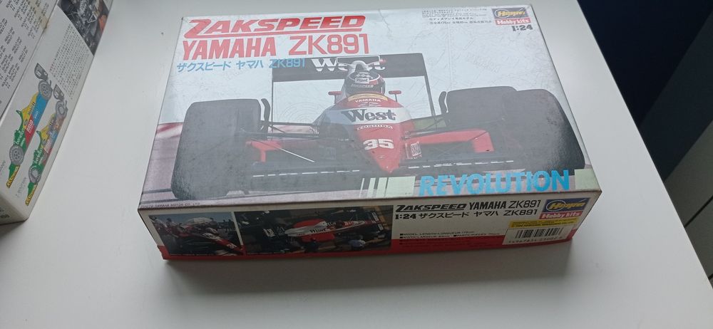 Zakspeed Yamaha zk891 kit marca Hasegawa escala 1:24