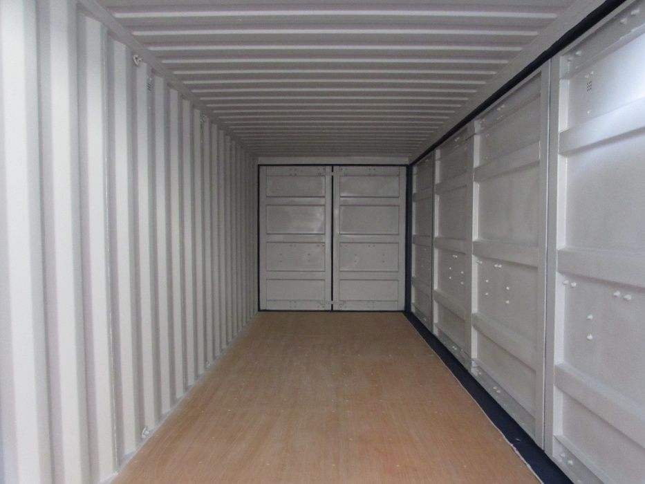 Kontener morski kontener magazynowy 20dv open side otwierany długi bok