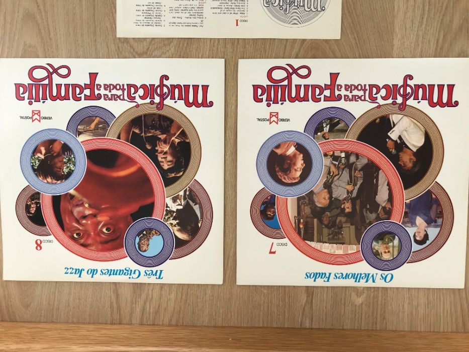 8 vinil Coletânea ''Música para a família''