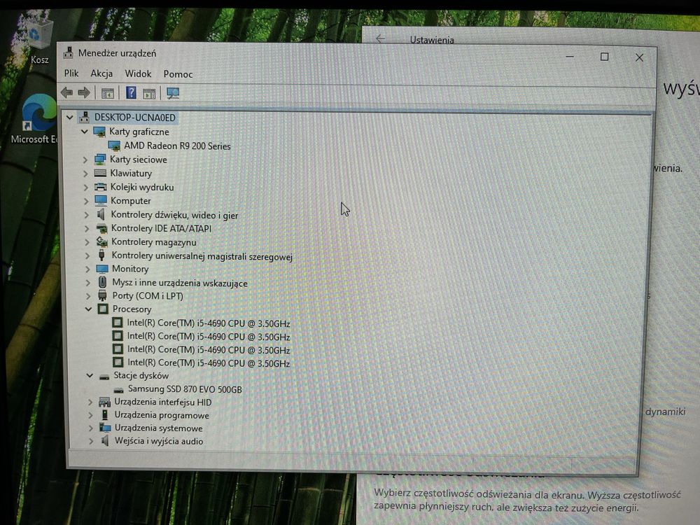Komputer stacjonarny do biura i gier [R9 290] [16 GB RAM]