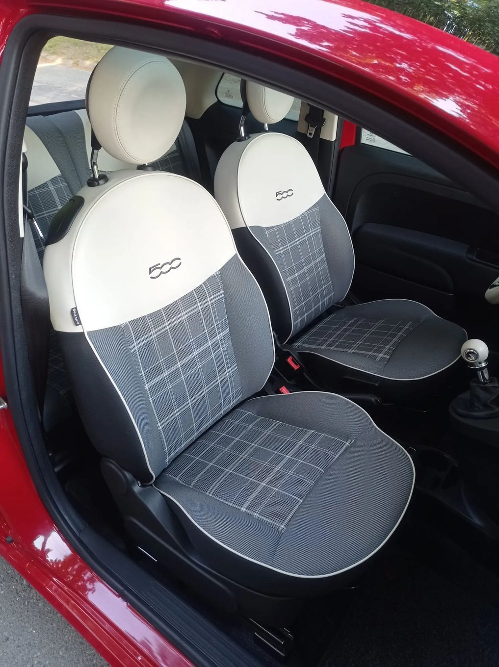 Fiat 500 Fiat 500 1.2 8V Szklany dach Klima Start-stop City Super Orginał