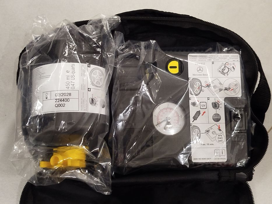 Комплект для ремонту шин Mercedes-Benz TIREFIT компресор з герметиком