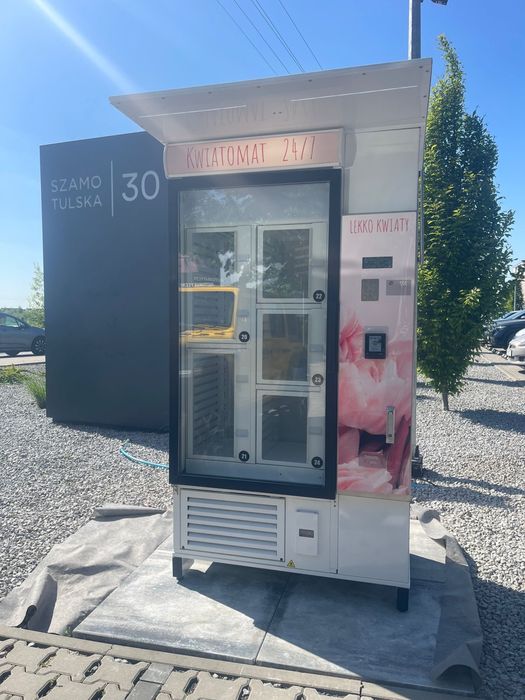 Kwiatomat bukietomat automat do sprzedazy kwiatow
