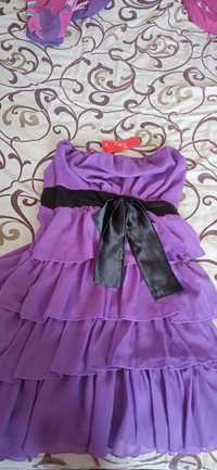 Плаття  фіолетового кольору