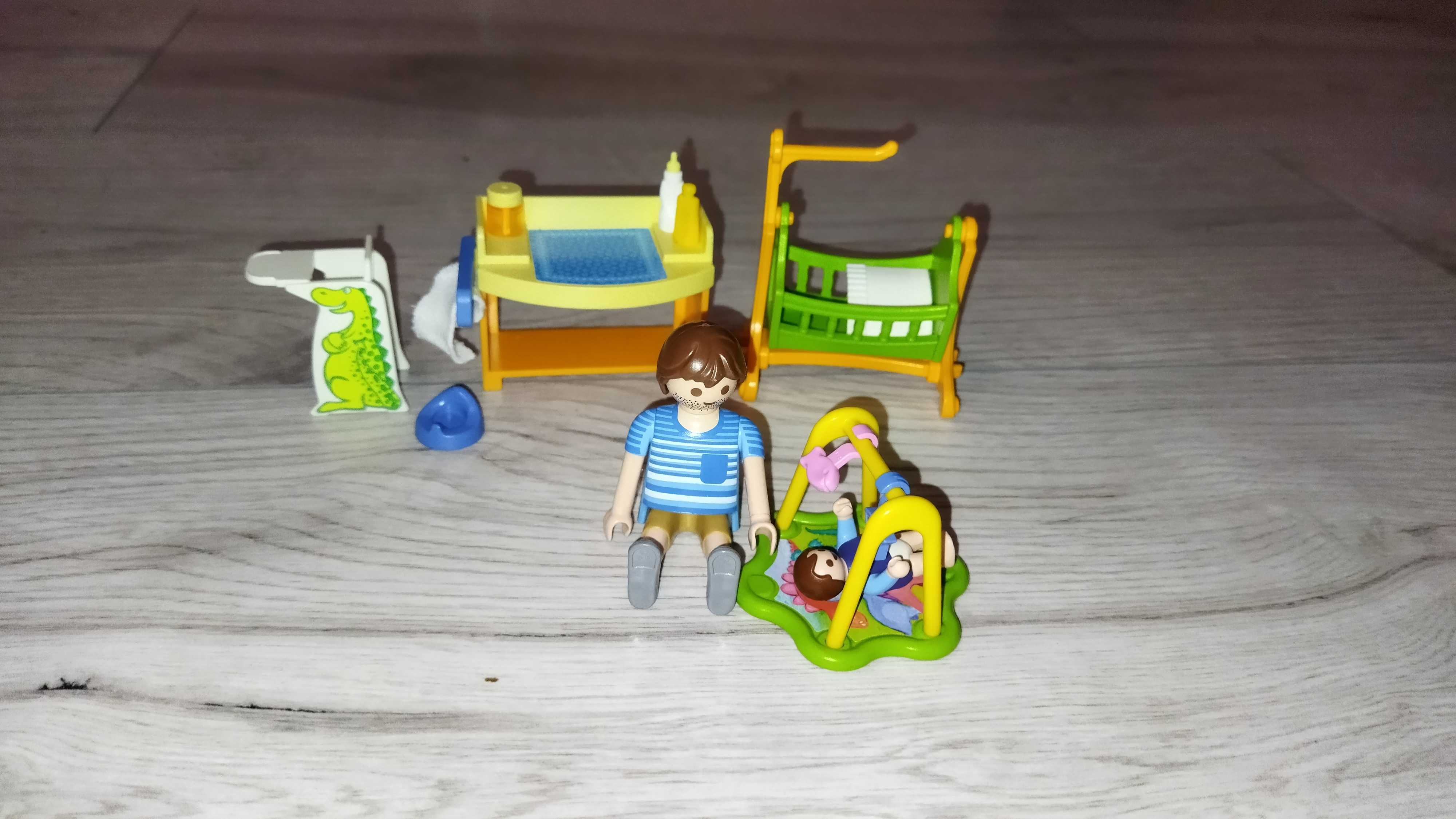 Zestaw Playmobil pokój dziecięcy Playmobil 5304 figurki Playmobile
