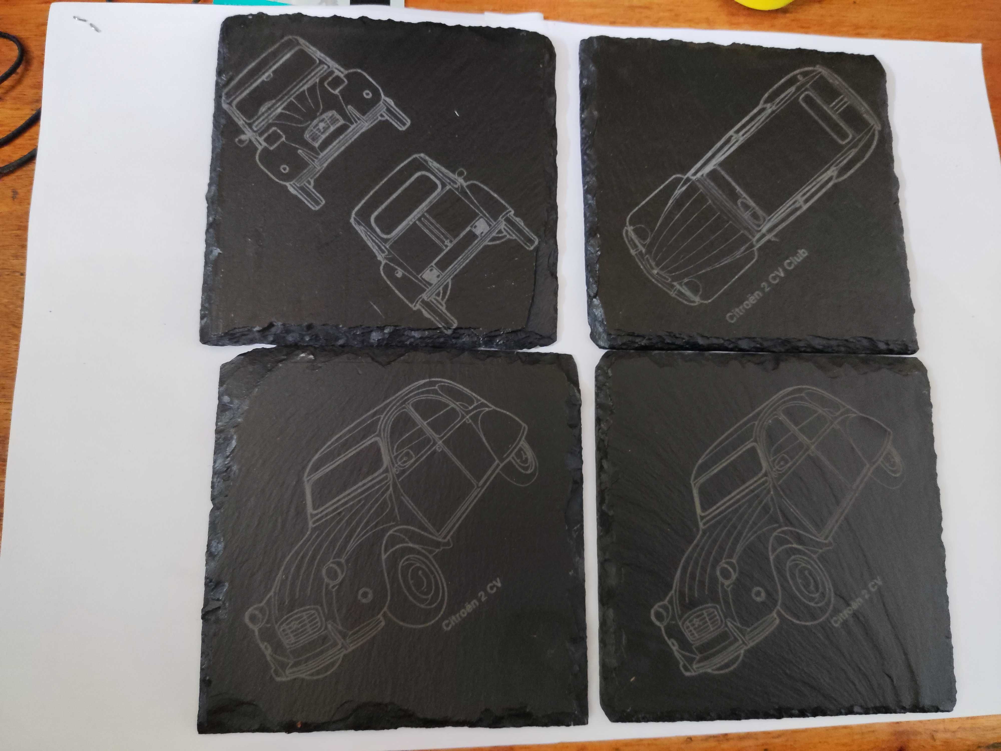 Base de copos coleção 2cv