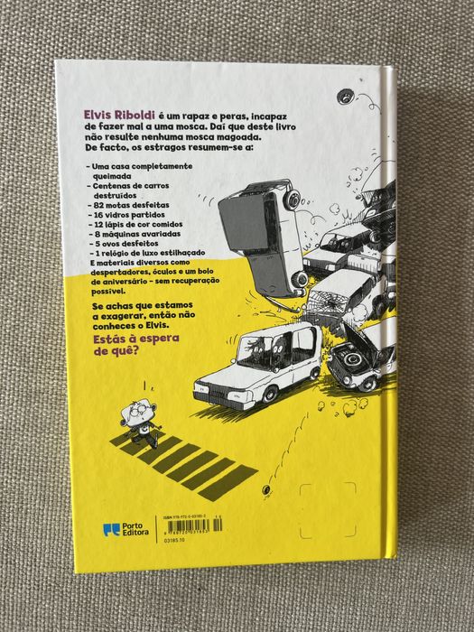 Livro infantil “Eu, Elvis Riboldi, de Bono Bidari