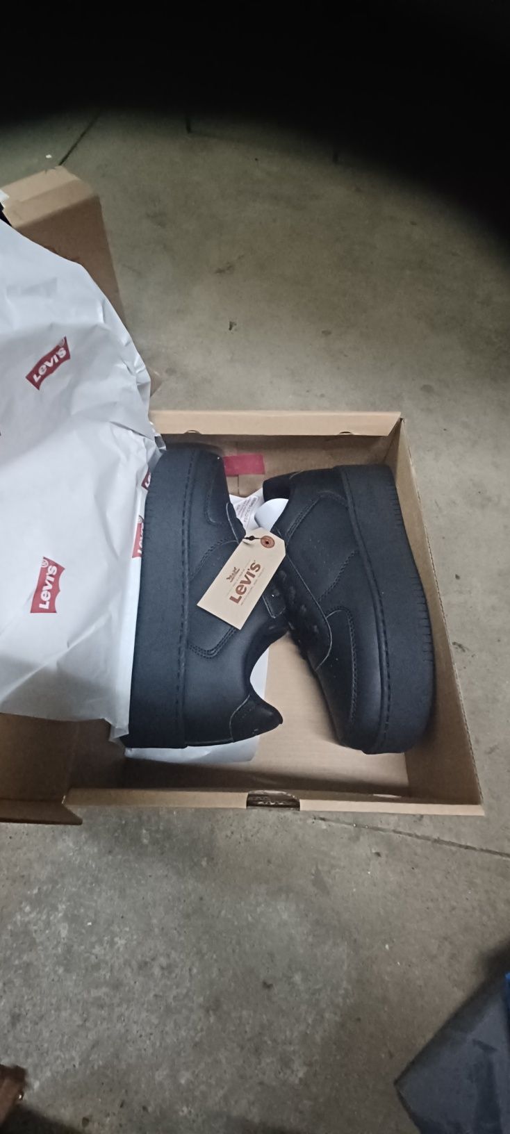 Sapatilhas Levi's New Union Black N36