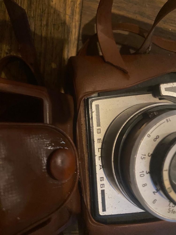 Maquina fotografica antiga