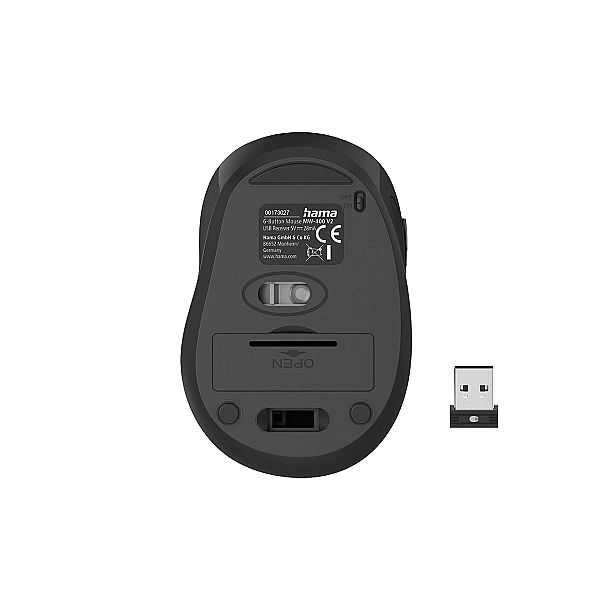 Mysz bezprzewodowa Hama MW-400 V2 do laptopa - niebieska