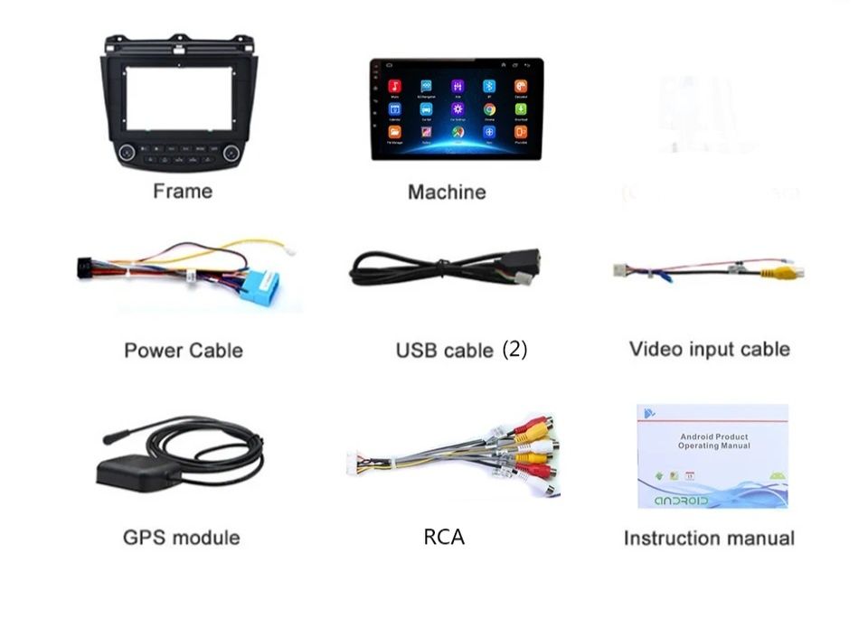 Radio nawigacja Honda ACCORD 7 Android naci gps