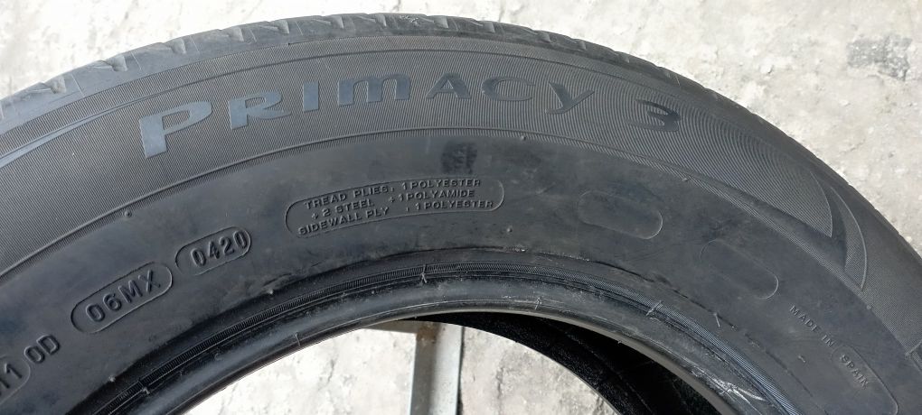 Opony 2szt 215/65/16 98H Michelin Primacy 3 6,5mm