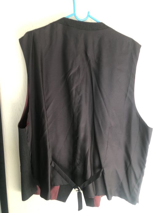 Czarna garniturowa kamizelka meska w bdb stanie uniwersalna