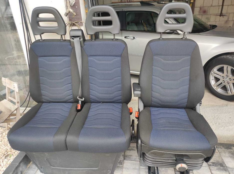 Iveco Daily komplet siedzeń 2017 rok, idealny stan