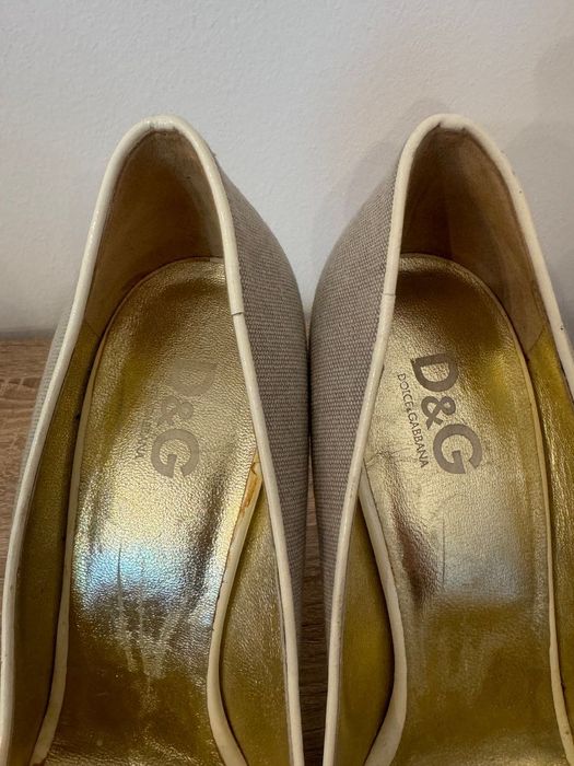 Czółenka obcasy Dolce&Gabbana D&G